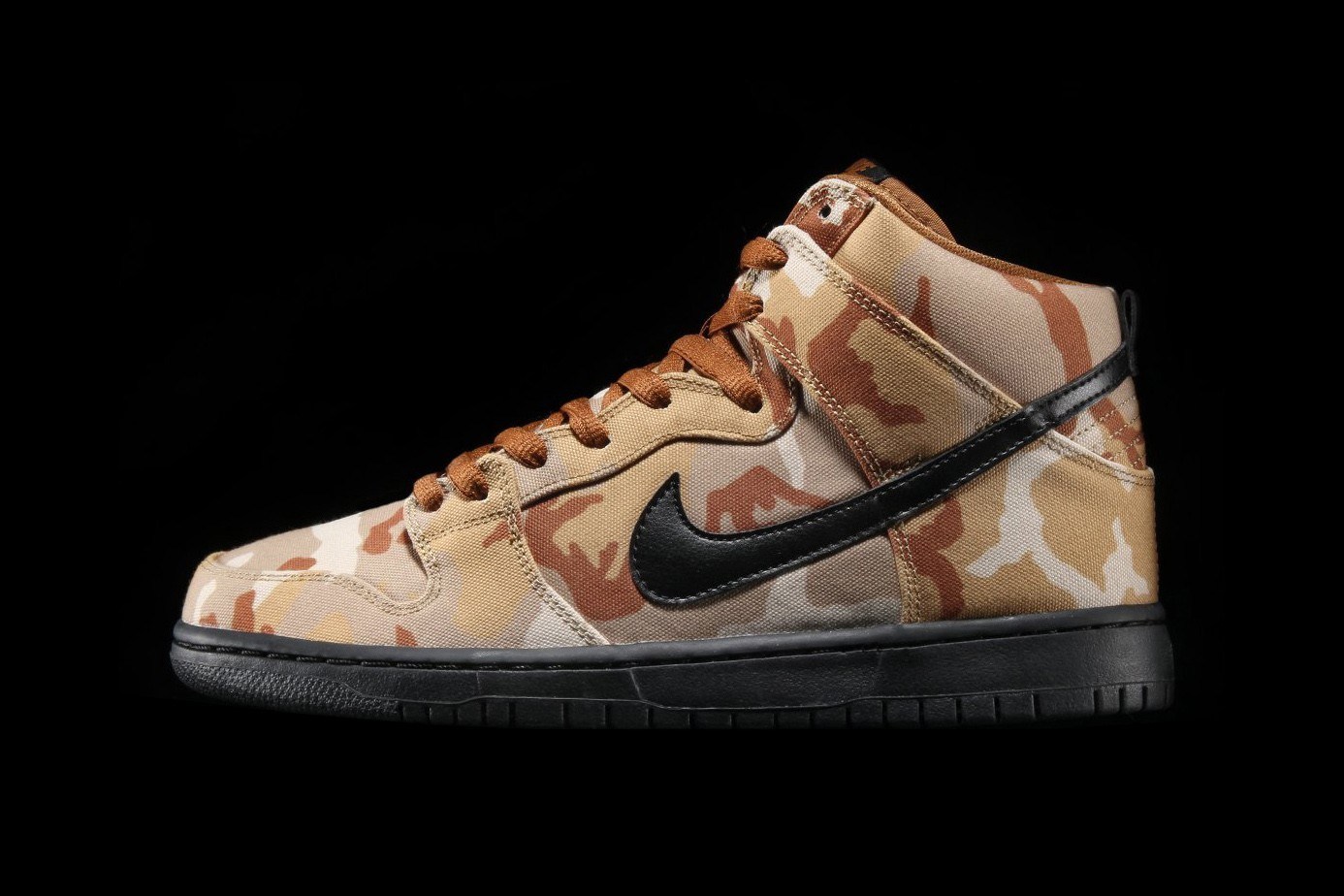 Nike SB Dunk High出现沙漠迷彩配色，秒杀联名？_Camo