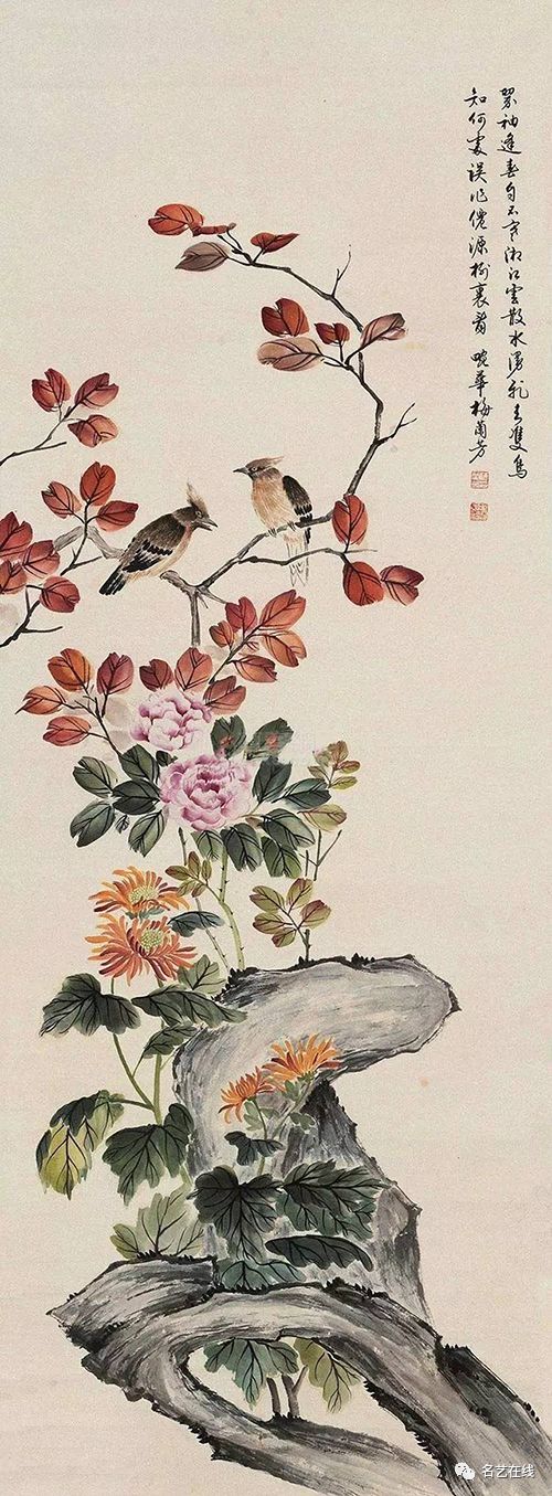 梅兰芳大师的花鸟画绝无俗气