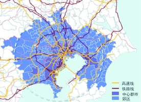 东京都市圈人口_对推进轨道交通 四网融合 发展的思考(2)