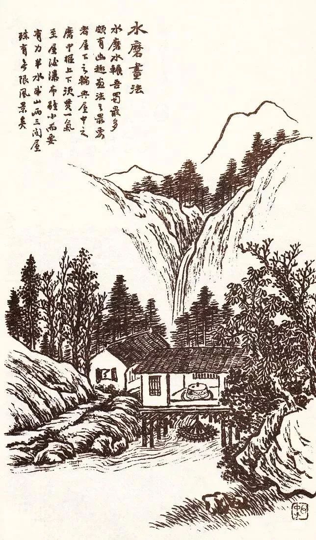 山水画诀——房屋画法