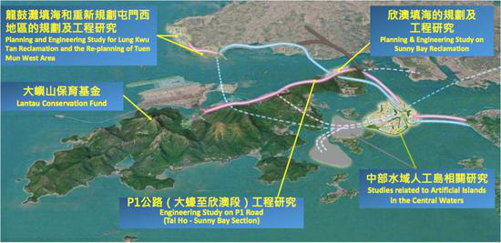 香港土地面积