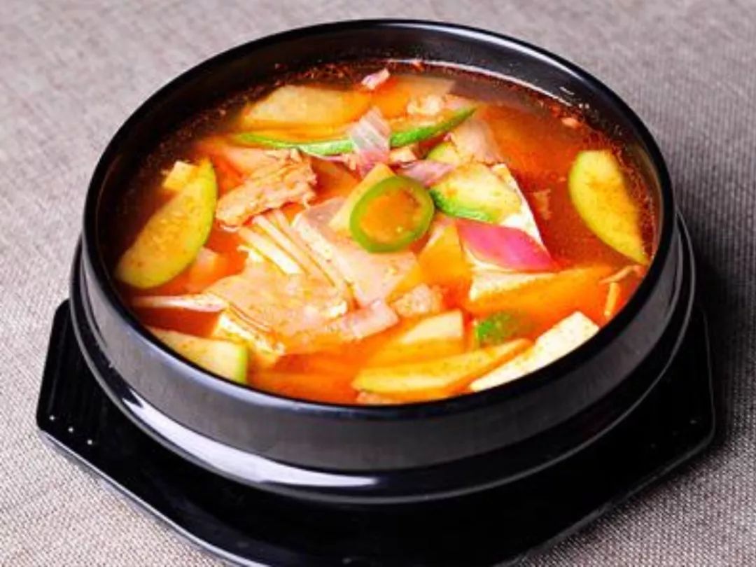 韩式大酱汤怎么做_韩式大酱汤的做法视频_豆果美食