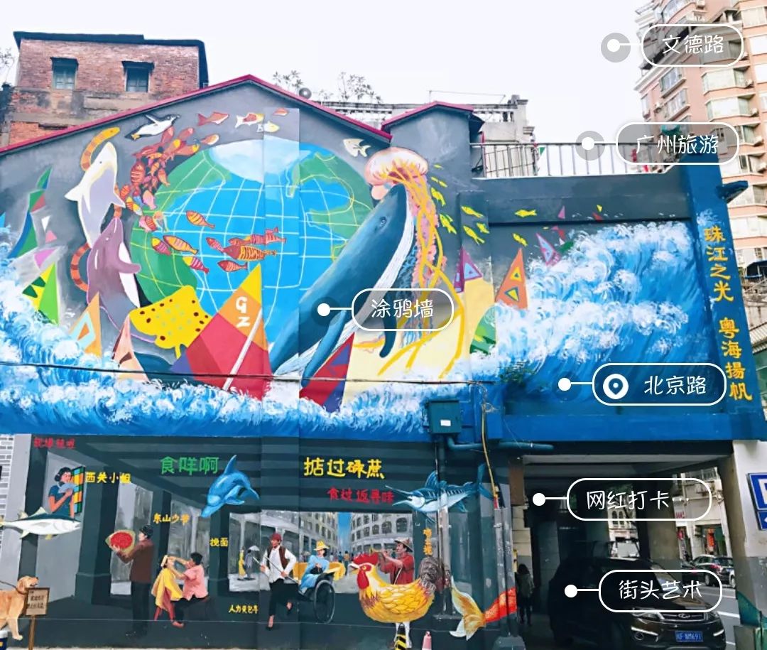 隐藏在广州骑楼里的6个网红打卡地3d涂鸦超美民宿创意杂货店甚至还有