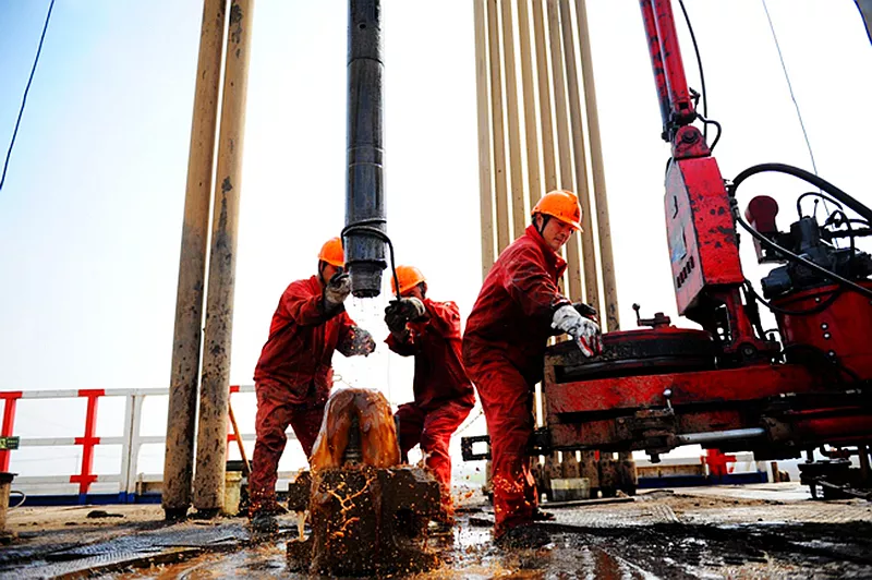 3月20日,胜利石油工程公司渤海钻井总公司在胜利油区实现单日进尺