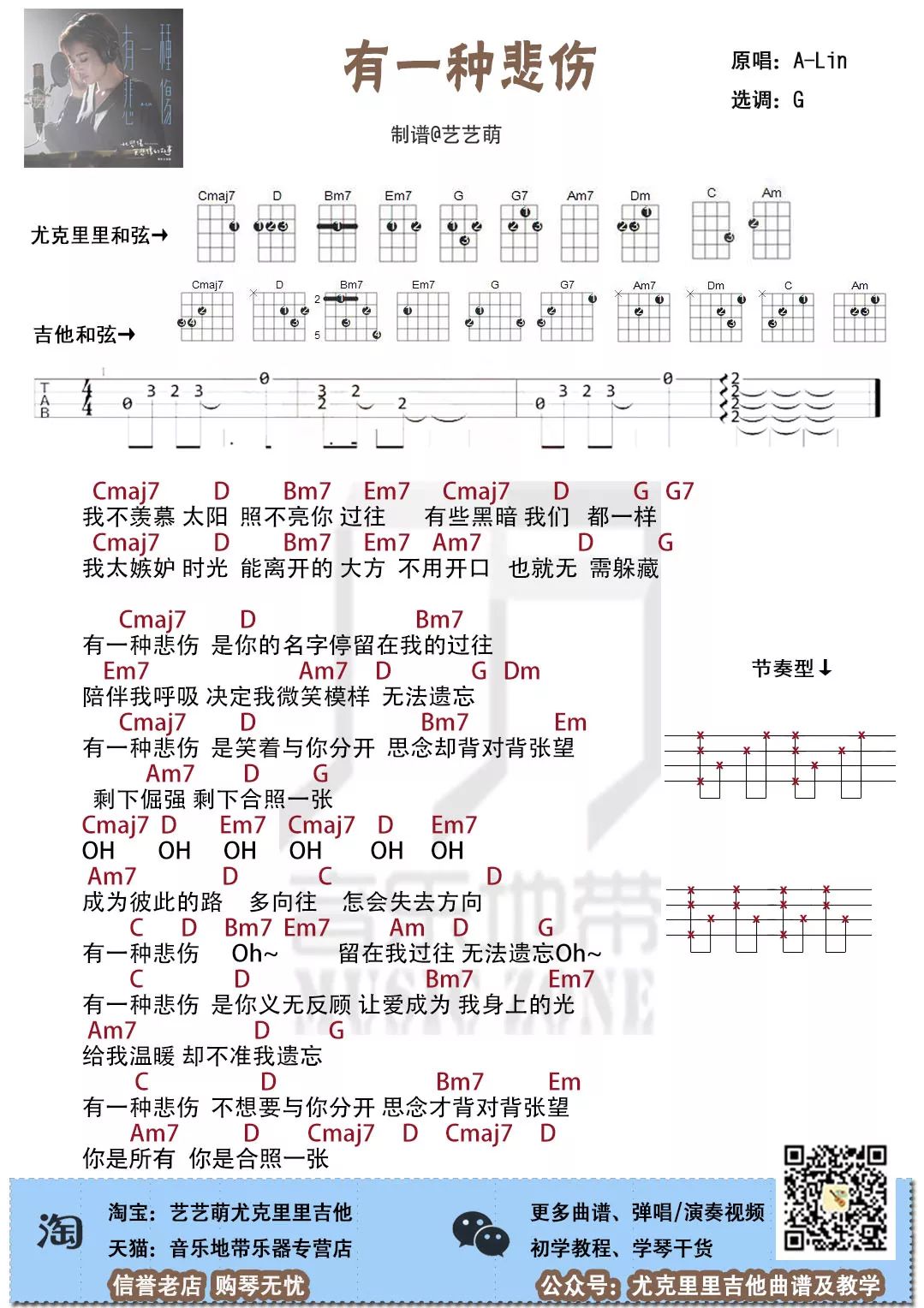 童话尤克里里数字简谱_尤克里里数字简谱(3)