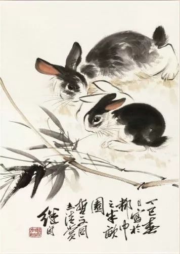 他的作品把西洋画的情调渗透进中国画的意境中,却丝毫不露痕迹,形成