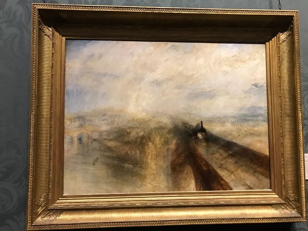 透纳《雨,蒸汽和速度,大西部铁路》透纳是英国皇家美术协会有史以来最