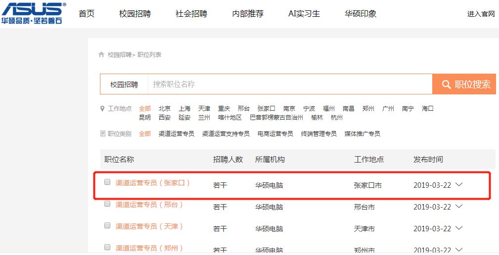上海华硕招聘_上海华硕招聘需要什么要求 上海华硕招聘待遇怎么样(4)