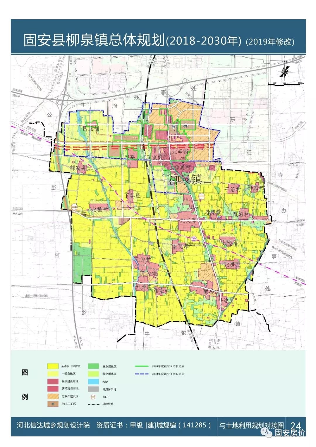 固安南城三个乡镇总体规划修改!未来变化这么大