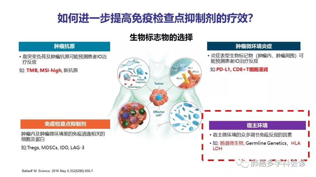 肺癌免疫检查点抑制剂生物标志物的发现,探索和未来