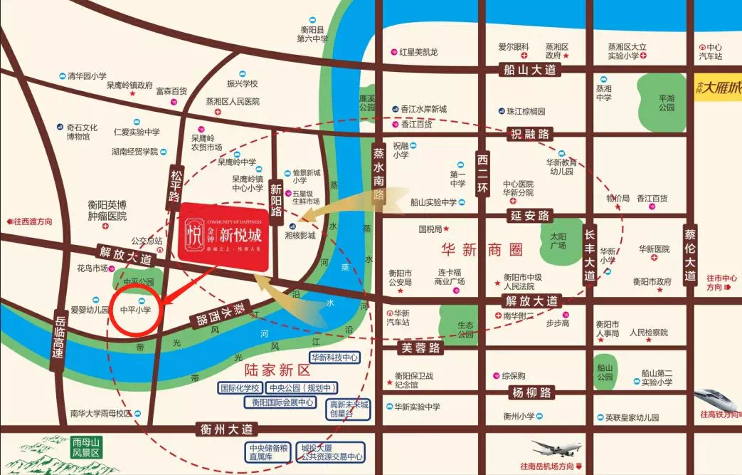 衡阳市总人口_湖南衡阳面积最大的县,人口超百万,拥有飞机场