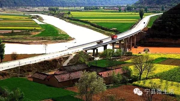 政平马莲河大桥横跨马莲河与蒲河.