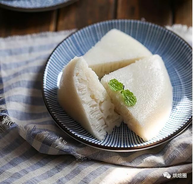 传统白糖糕太复杂我用这个方法简单做出不酸的白糖糕清甜好吃 白米