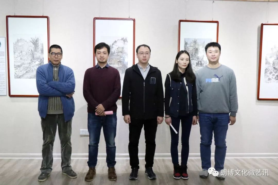 朗博带你看展览丨画说王慧高龙龙马钰中国山水画作品展