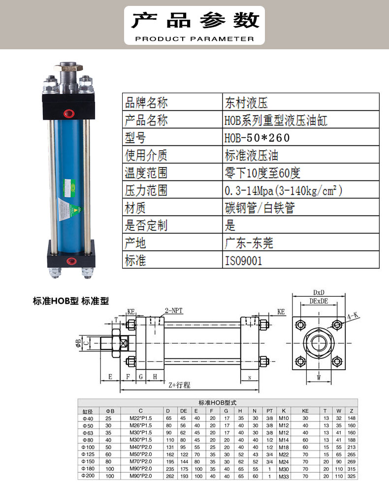 东莞液压油缸厂家直销,油缸应该怎样选型才不会出错呢