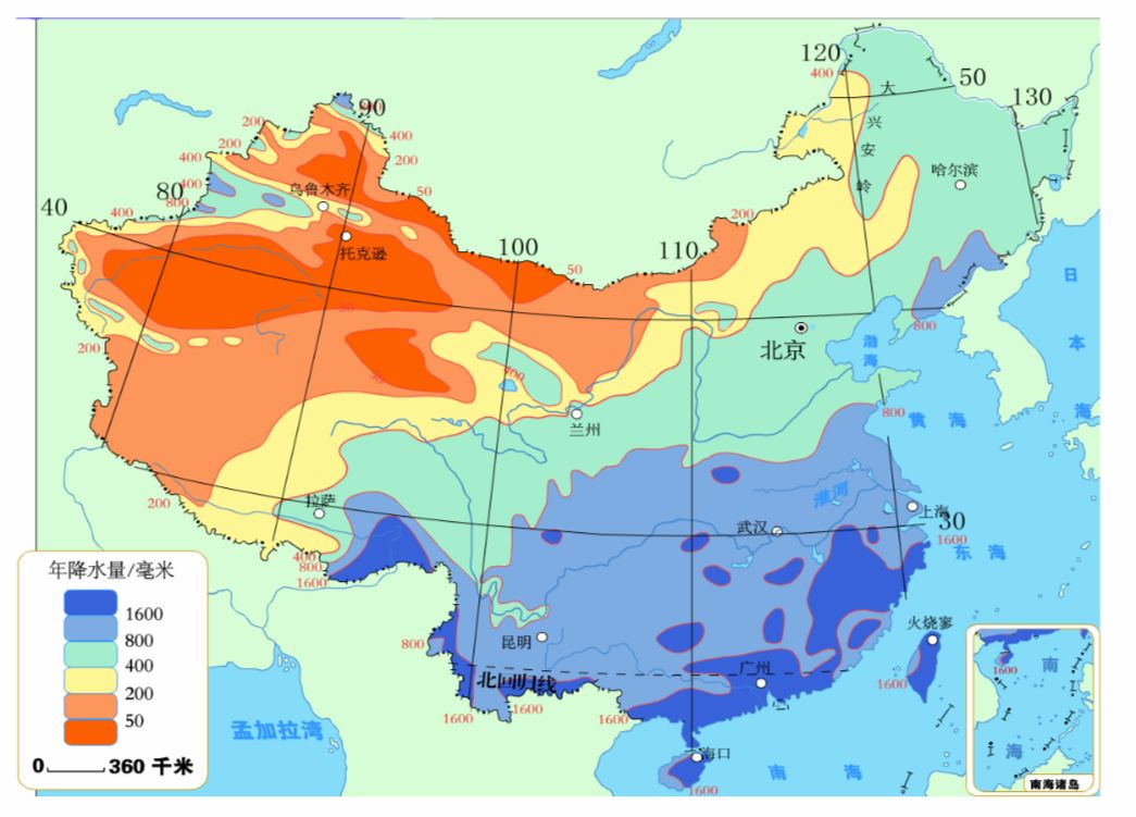 在西北地区人口分布_中国人口分布与地区图(2)