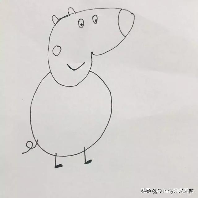 绘画教学|小猪佩奇教程来啦