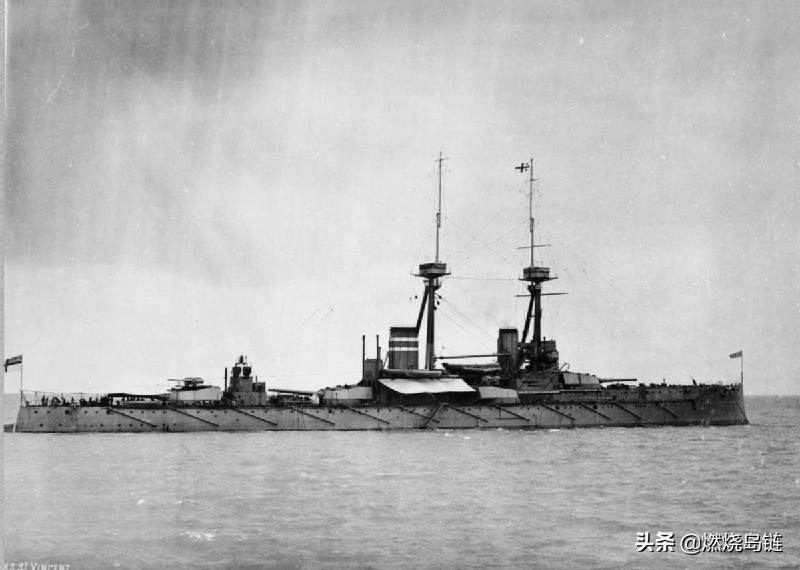 柏勒罗丰级改进型——皇家海军"圣文森特"级战列舰