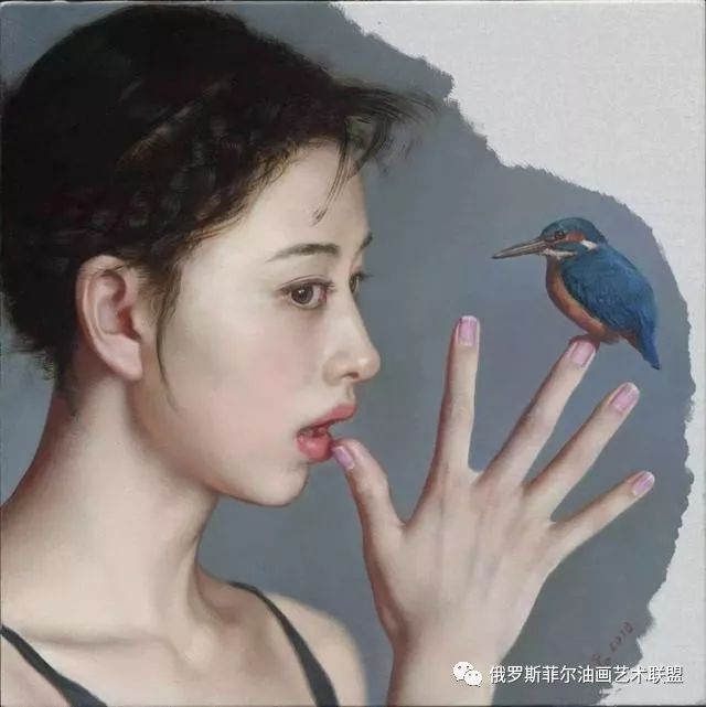 中国写实油画家李贵君人物油画作品赏析