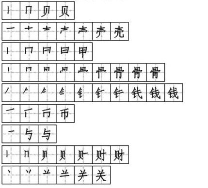 【微课堂】部编语文二年级下册识字3、贝