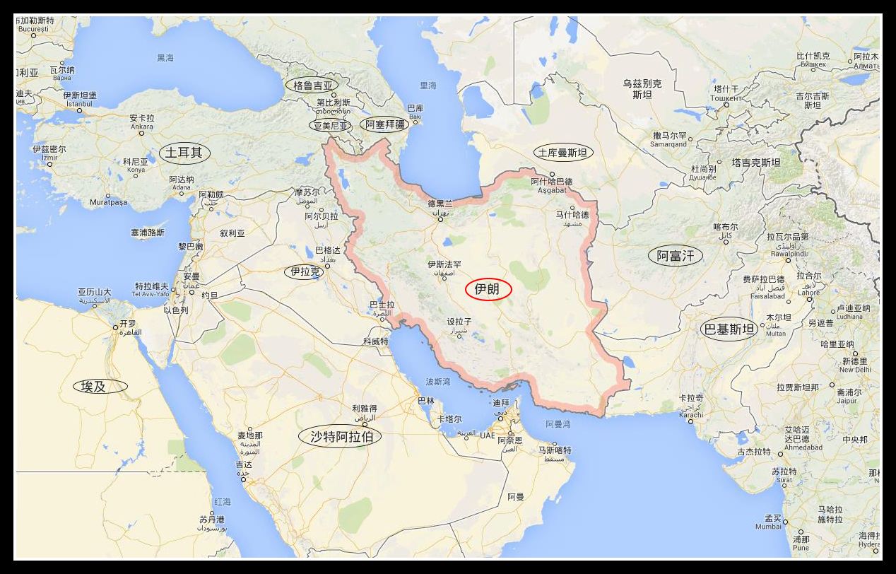 伊朗面积和人口_伊朗人口分布图