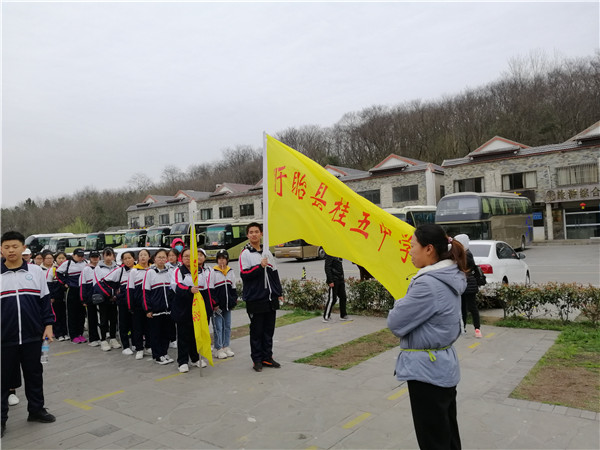 盱眙县桂五中学学生积极参加素质教育实践活动