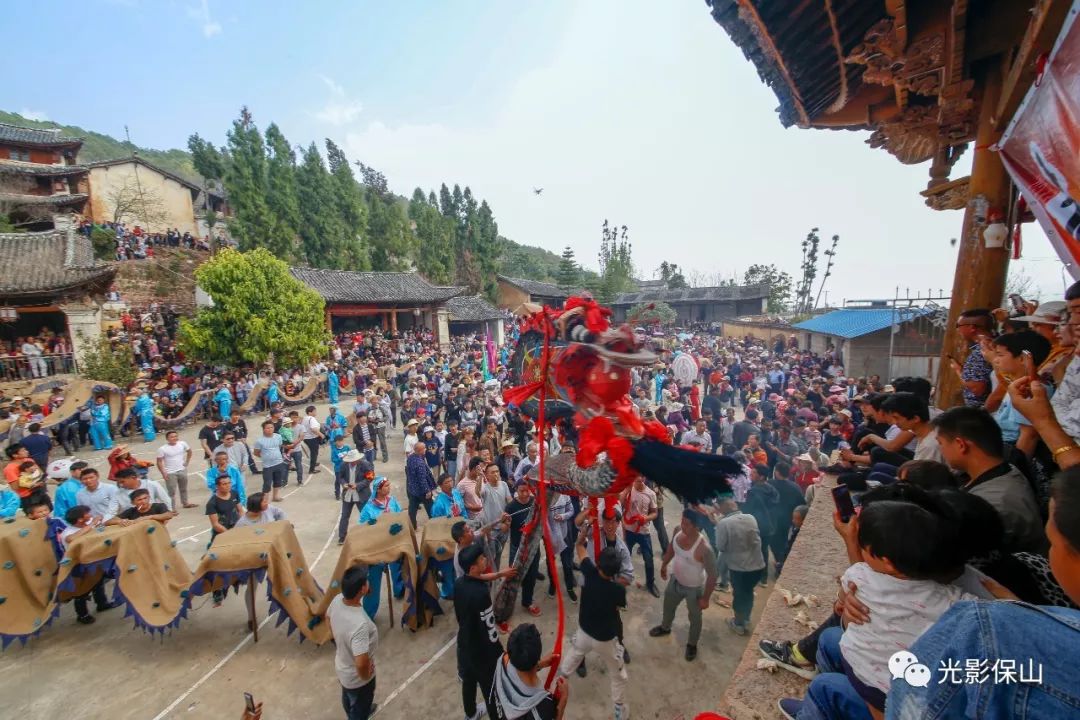 文化施甸2019054期施甸东山寺龙会2019