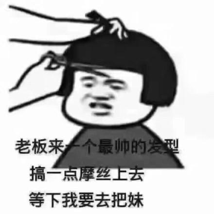 关于老板的表情包:老板,楼上这头猪怎么卖