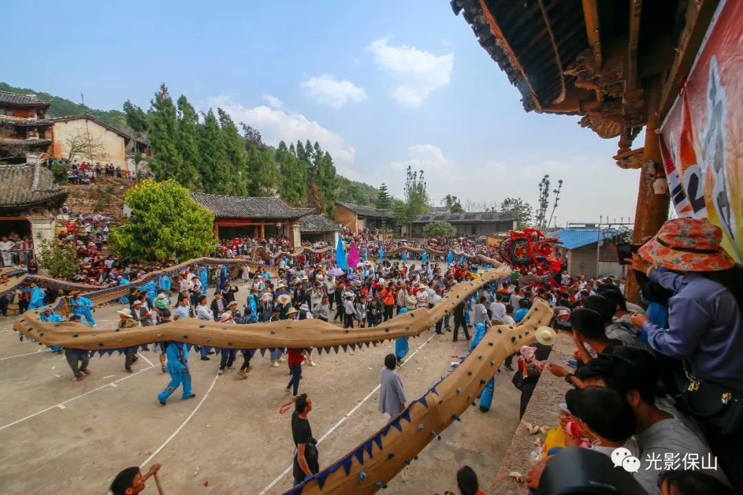 文化施甸2019054期施甸东山寺龙会2019