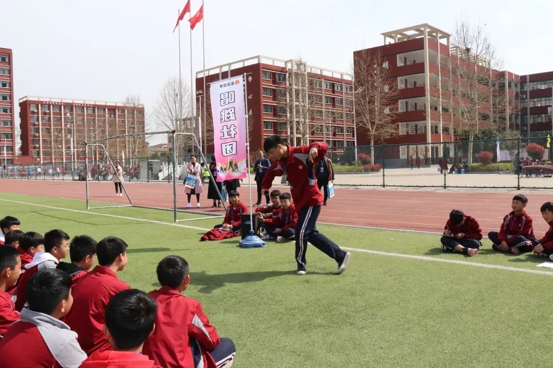 携手并进 见证成长 ----太康县家印中学到我校参观交流