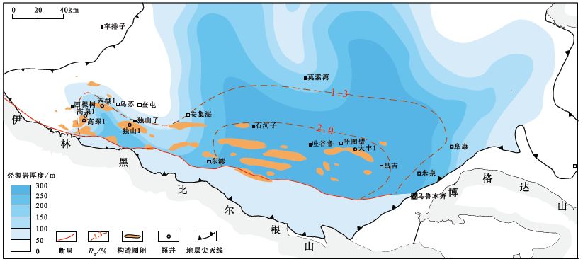 准噶尔盆地南缘高泉背斜战略突破与下组合勘探领域评价