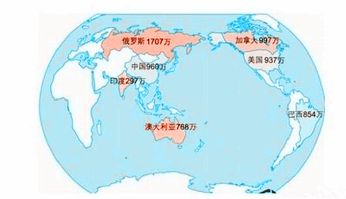 地图看世界;上帝最眷顾的国家巴西.