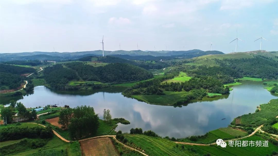 崔当村寺沙省道枣阳入口--紫玉山--唐梓山风景区--风光发电--崔当村