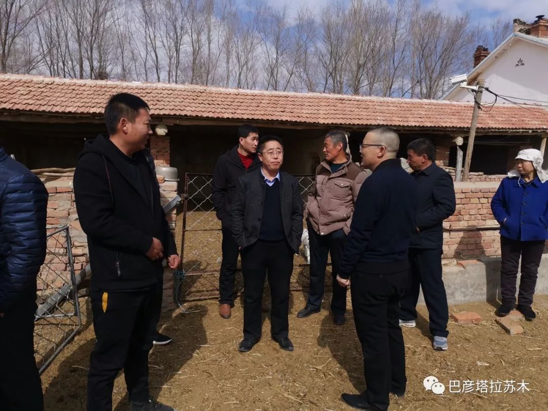 学习考察克什克腾旗芝瑞镇考察团到巴彦塔拉苏木学习考察