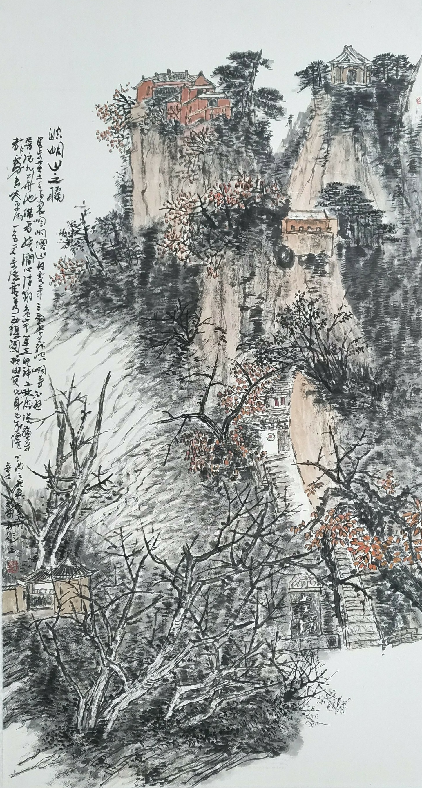 当代画家刘新安国画艺术欣赏