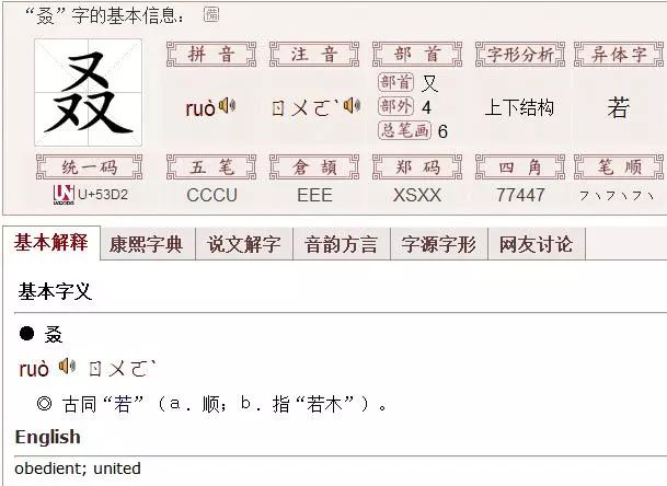 又双叒叕后面两个字到底读什么?