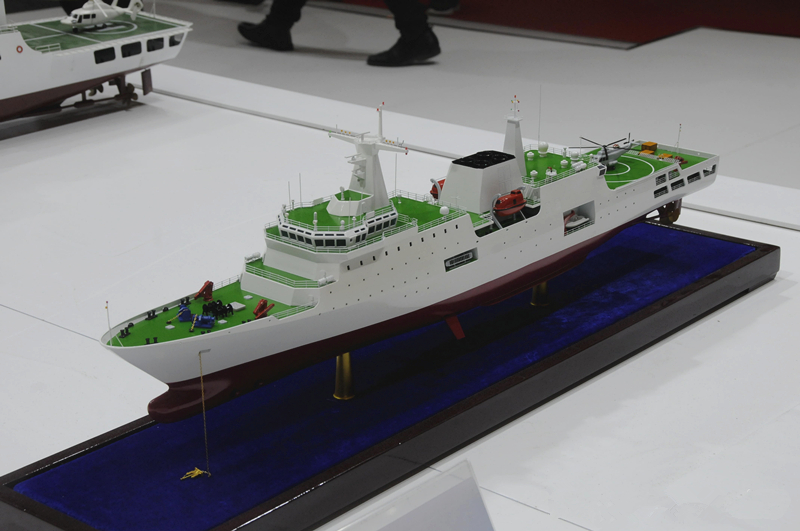 海事版055舰来了—我国开始建造万吨级海巡船_巡逻