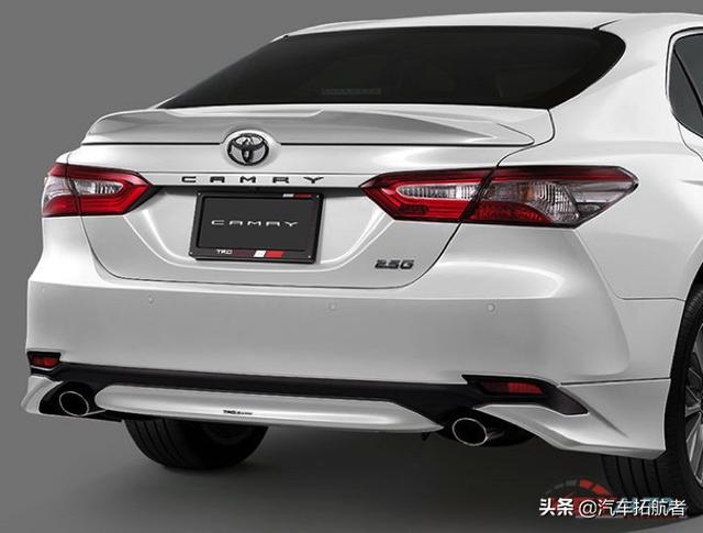 增运动套件!2019 toyota camry trd sportivo 实车现身