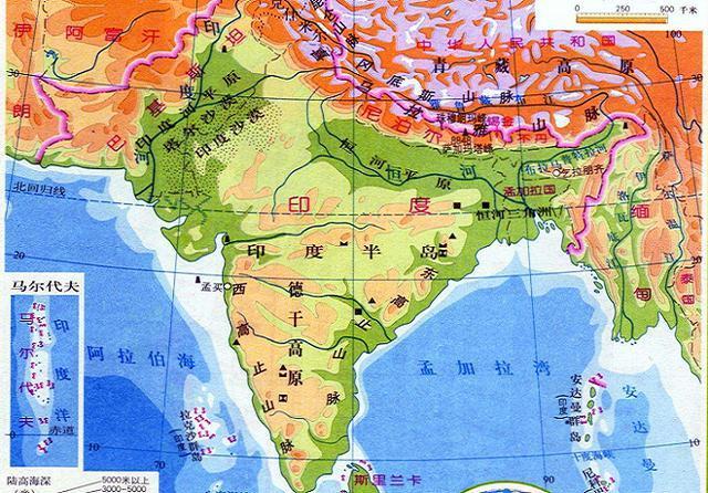 中国 印度gdp_中国印度地图