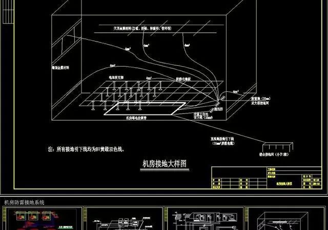 弱电间防雷接地工程施工解决方法