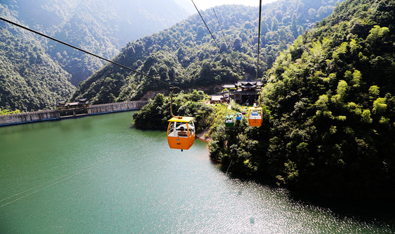 江西资溪大觉山风景区——大觉山漂流