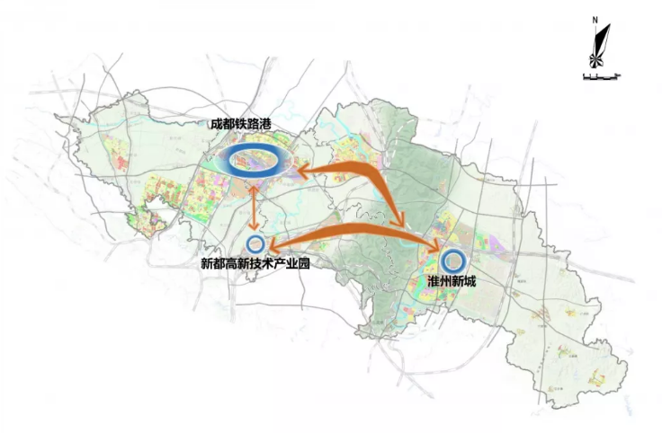 国家级蓉欧铁路港经济技术开发区和金青新大港区的相互关系?_青白江区