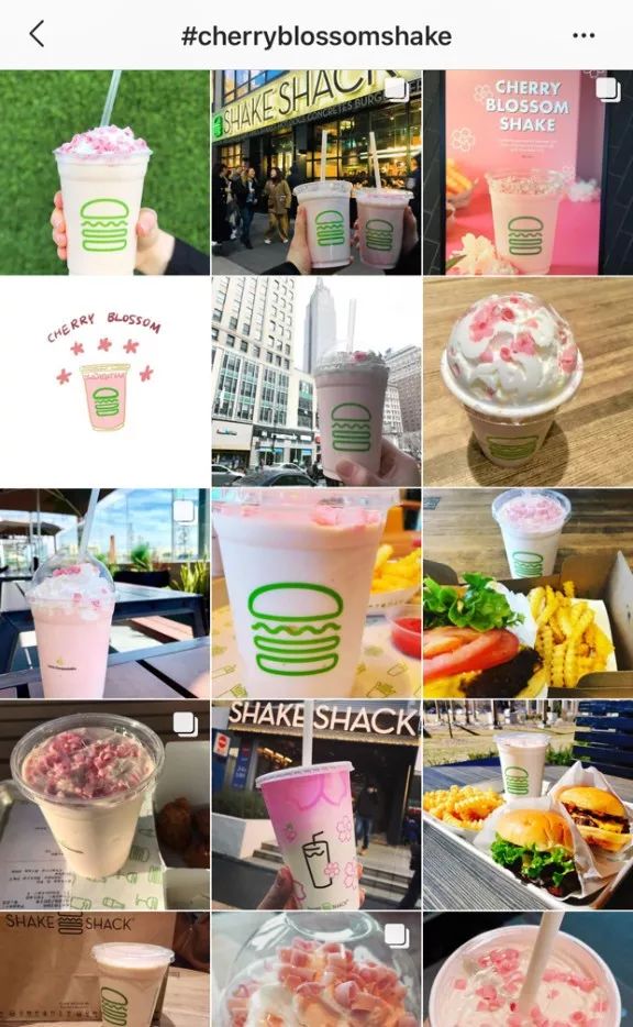 网红shakeshack粉色樱花限定奶昔到底好不好喝我们替你尝了一下