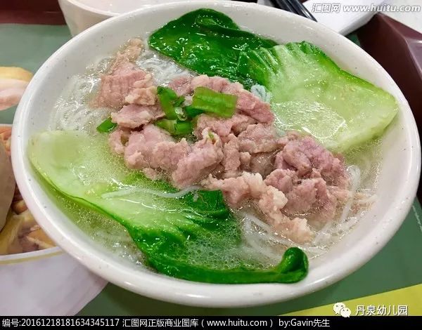 (4月4日)早餐瘦肉小白菜汤河粉雪梨腊味饭淮山土鸡汤午点菜心肉丝汤