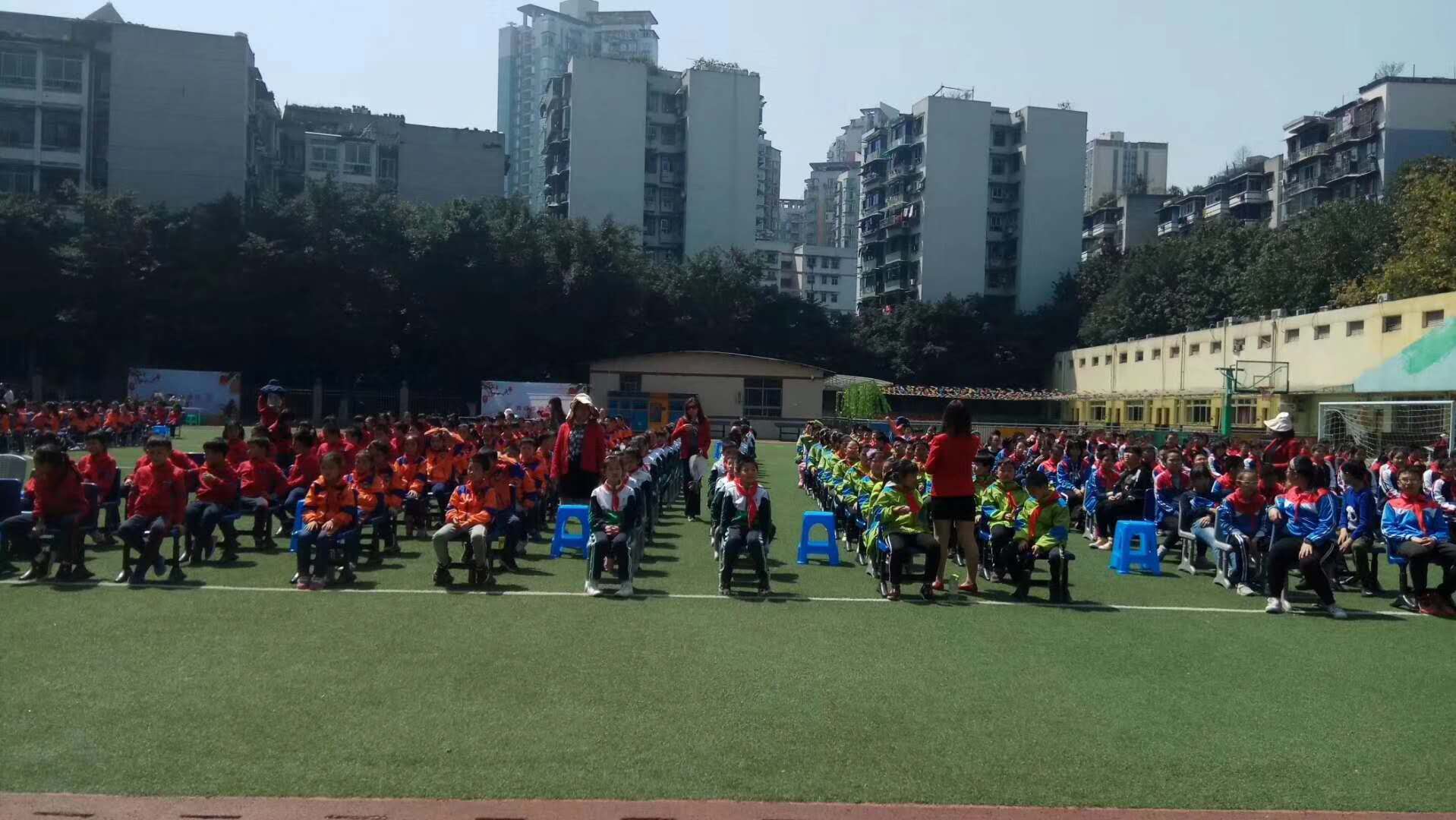 南岸,文明礼仪代代传"新时代文明实践活动在重庆市天台岗小学隆重举行