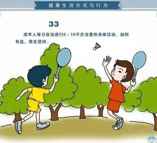 【健康教育】敲重点!中国公民健康素养66条漫画版来啦