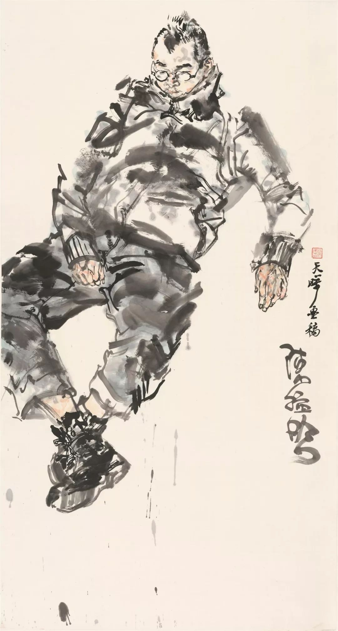 盛天晔丨水墨边界全国高等艺术院校青年教师中国画作品邀请展参展画家