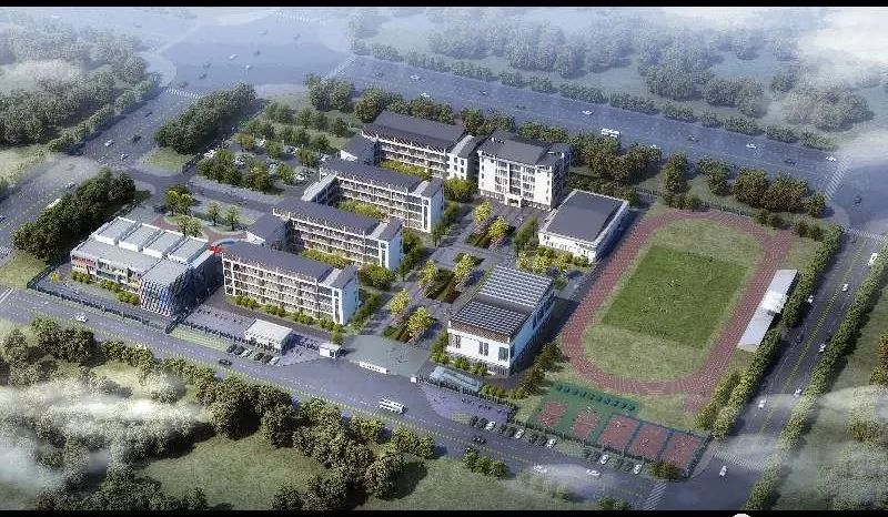 学校建成后,必将成为我市城南一道亮丽的风景线.