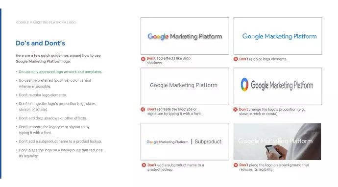 Google行銷平台googlemarketingplatform品牌VI手冊 科技 第8張