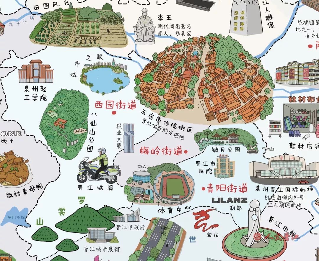 晋江地图全图高清版